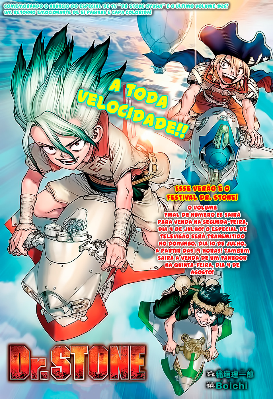 Read Dr. Stone Português Manga Online