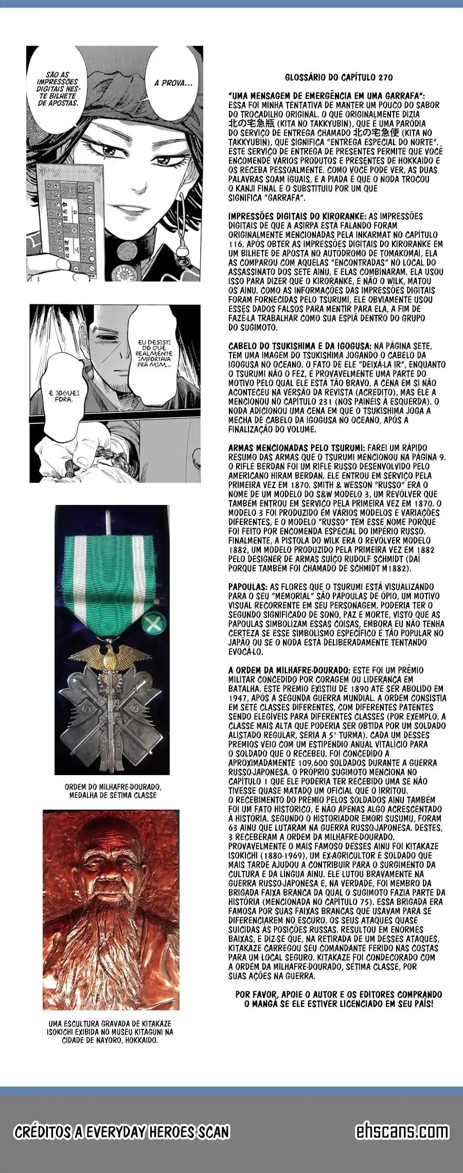 Read Golden Kamuy Português Manga Online