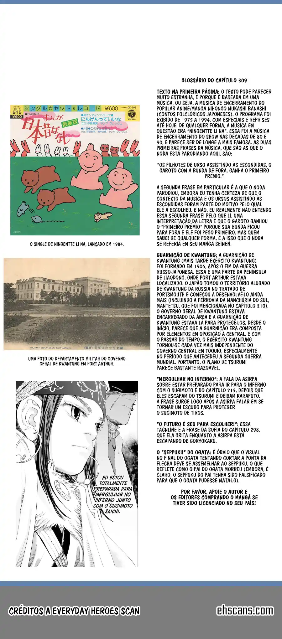 Read Golden Kamuy Português Manga Online