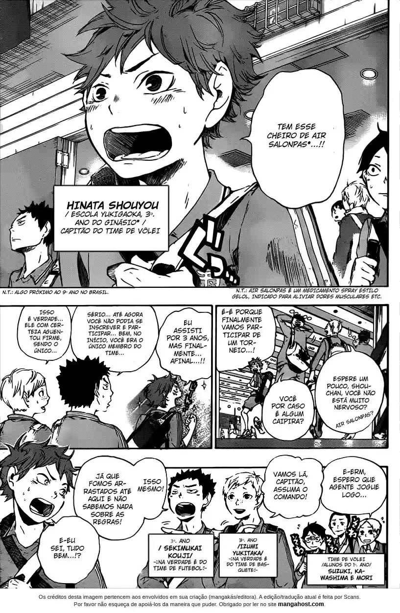 Read Haikyuu!! Português Manga Online