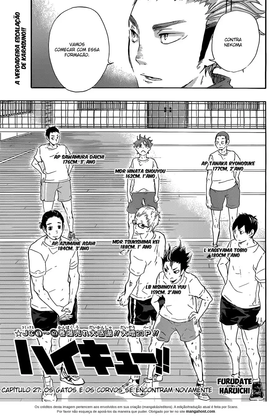 Read Haikyuu!! Português Manga Online