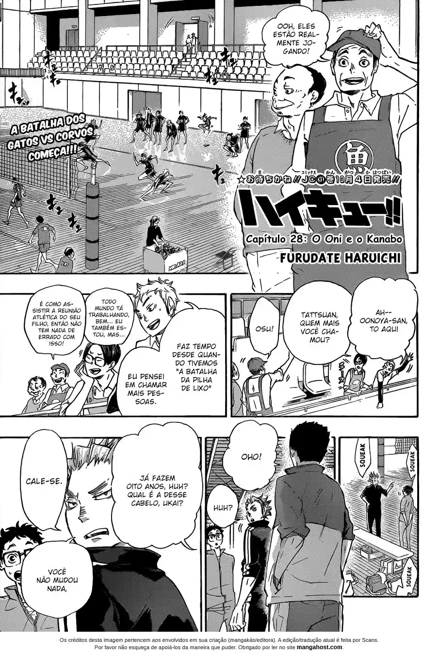 Read Haikyuu!! Português Manga Online