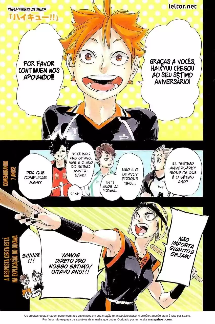 Read Haikyuu!! Português Manga Online