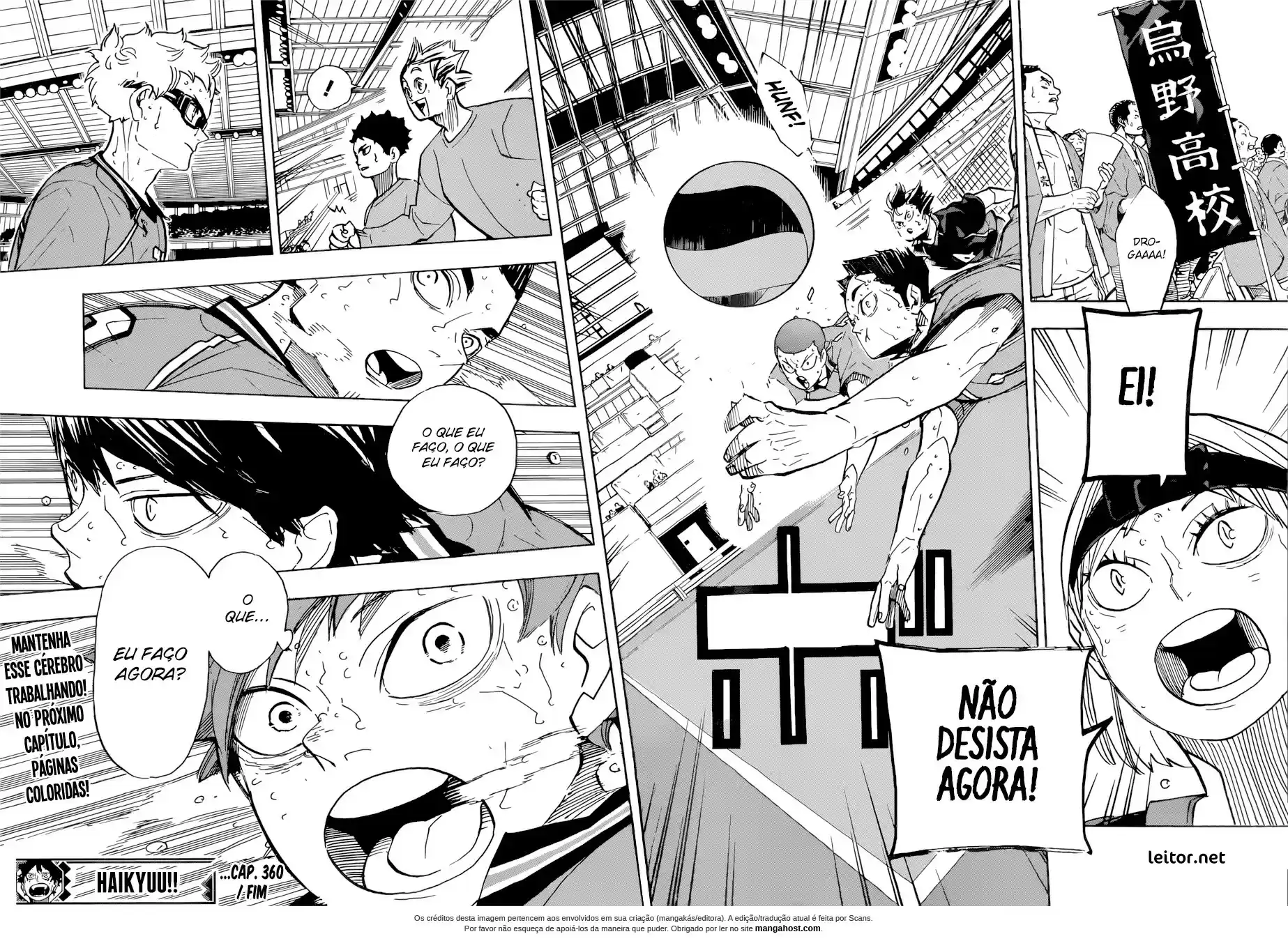 Read Haikyuu!! Português Manga Online