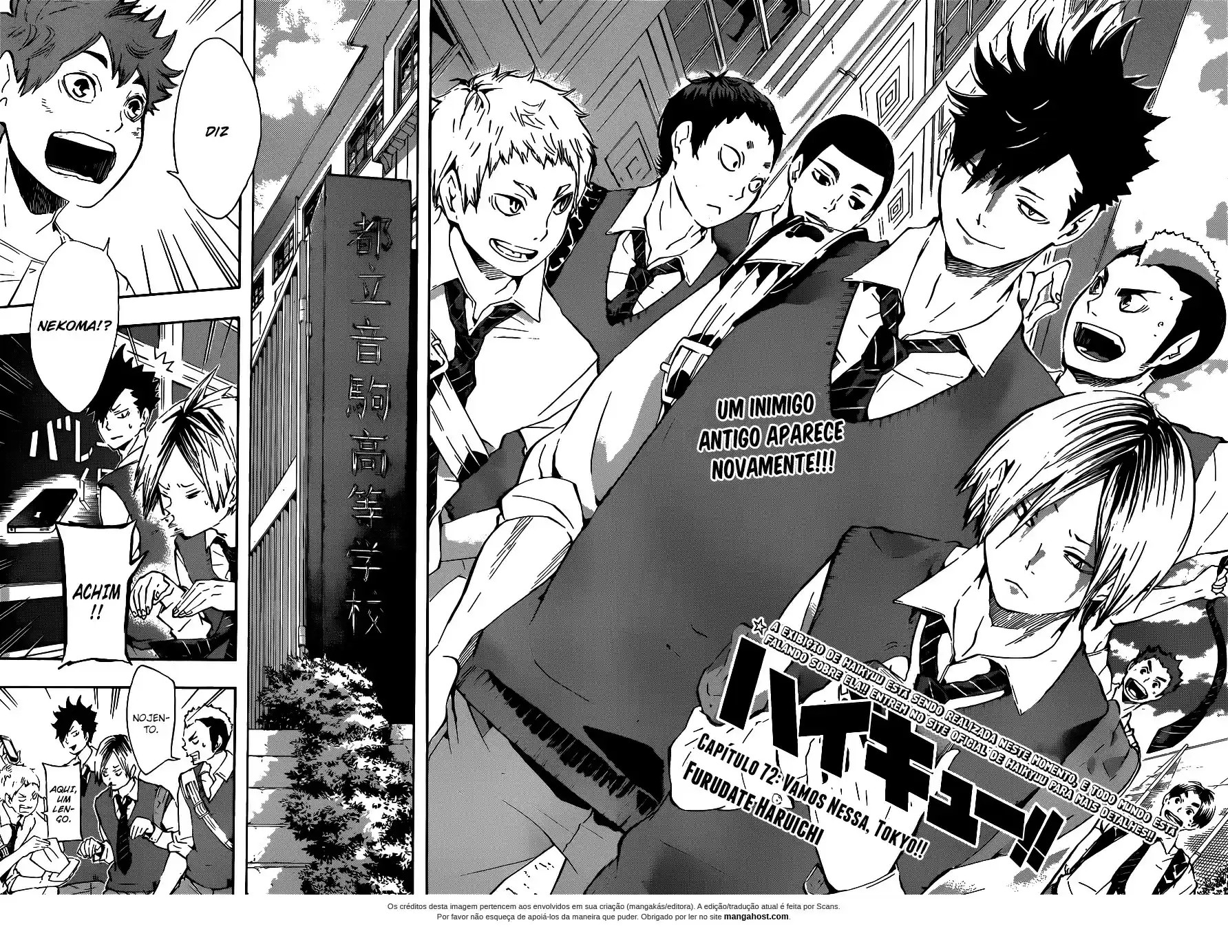 Read Haikyuu!! Português Manga Online
