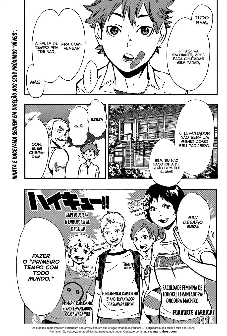 Read Haikyuu!! Português Manga Online