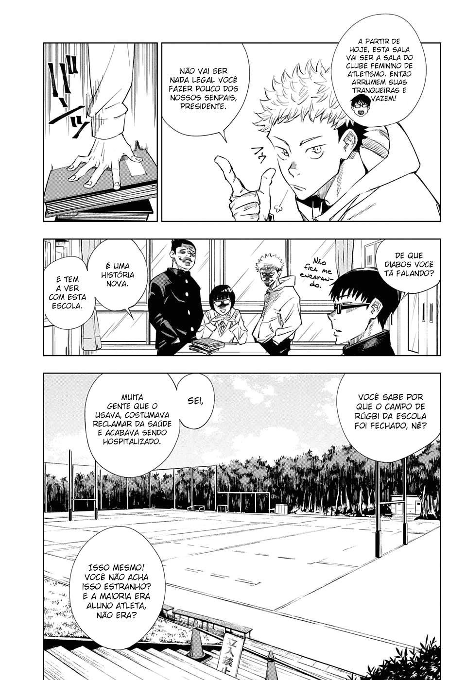 Read Jujutsu Kaisen Português Manga Online