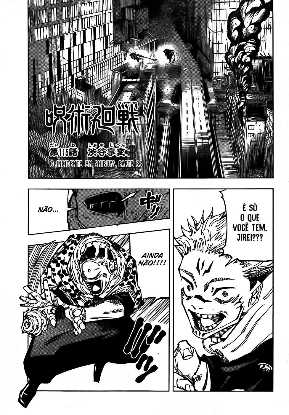 Read Jujutsu Kaisen Português Manga Online