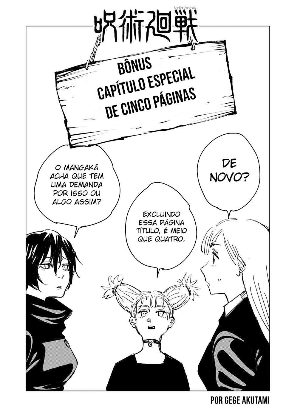 Read Jujutsu Kaisen Português Manga Online