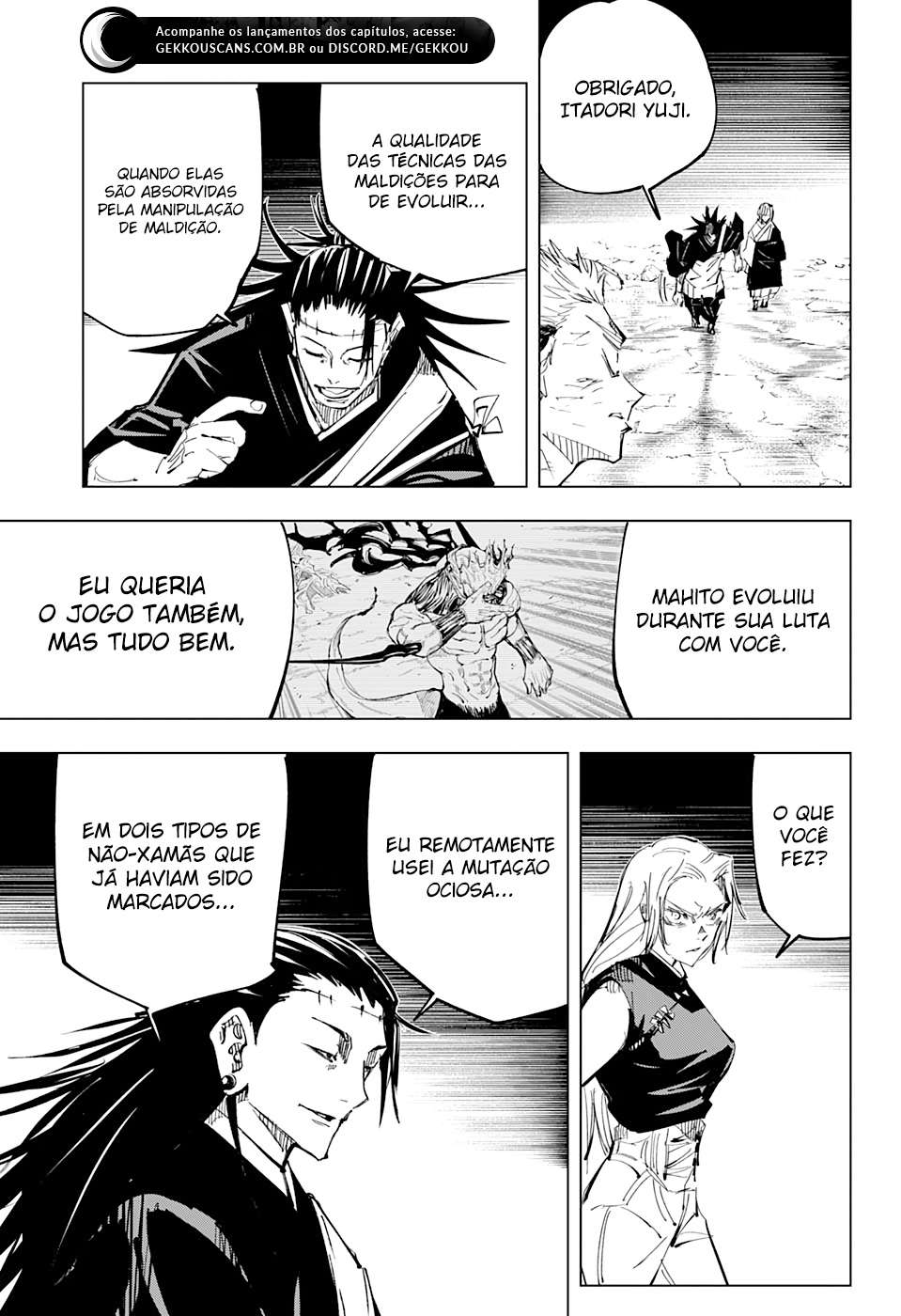 Read Jujutsu Kaisen Português Manga Online