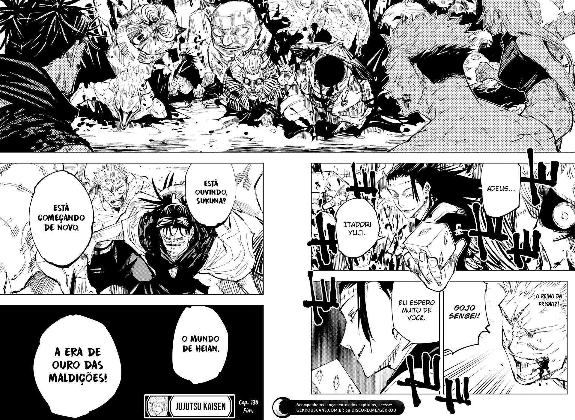 Read Jujutsu Kaisen Português Manga Online