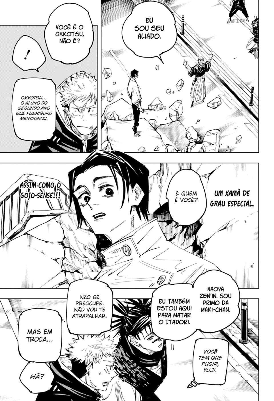 Read Jujutsu Kaisen Português Manga Online