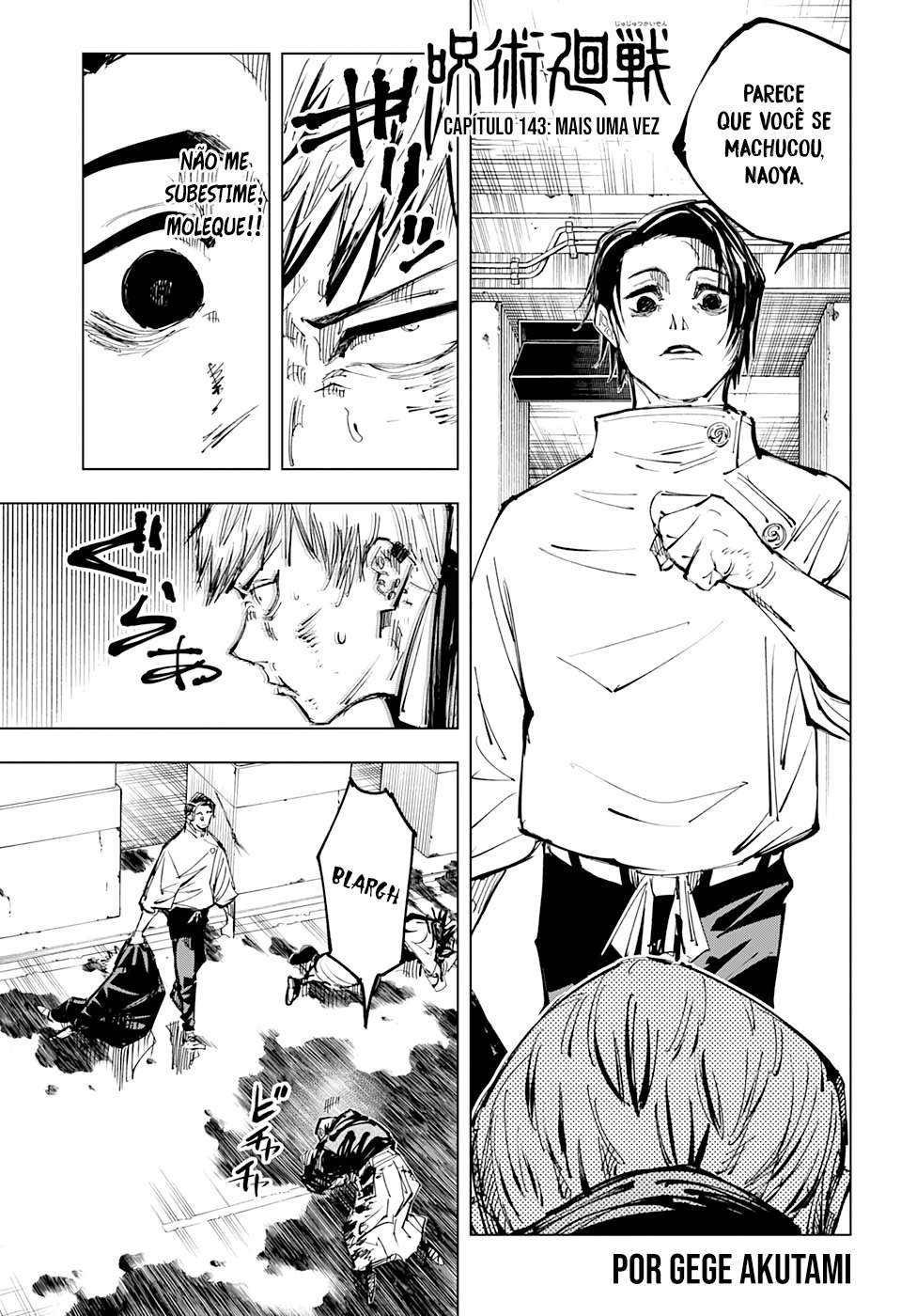 Read Jujutsu Kaisen Português Manga Online