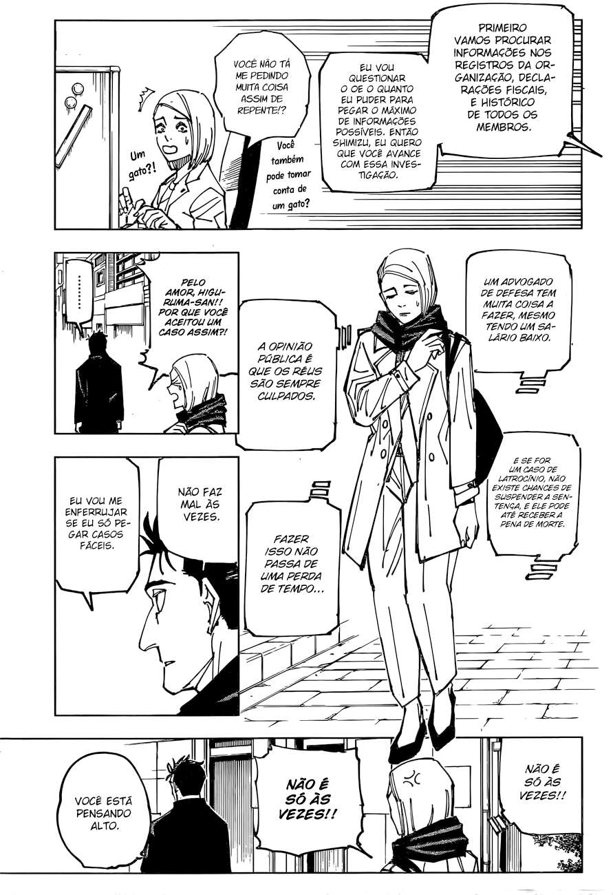 Read Jujutsu Kaisen Português Manga Online