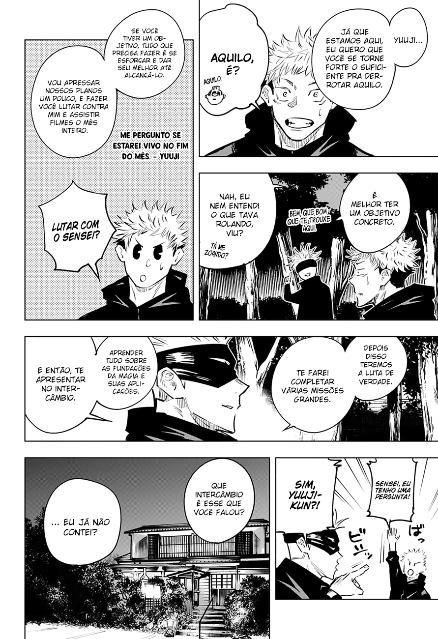 Read Jujutsu Kaisen Português Manga Online