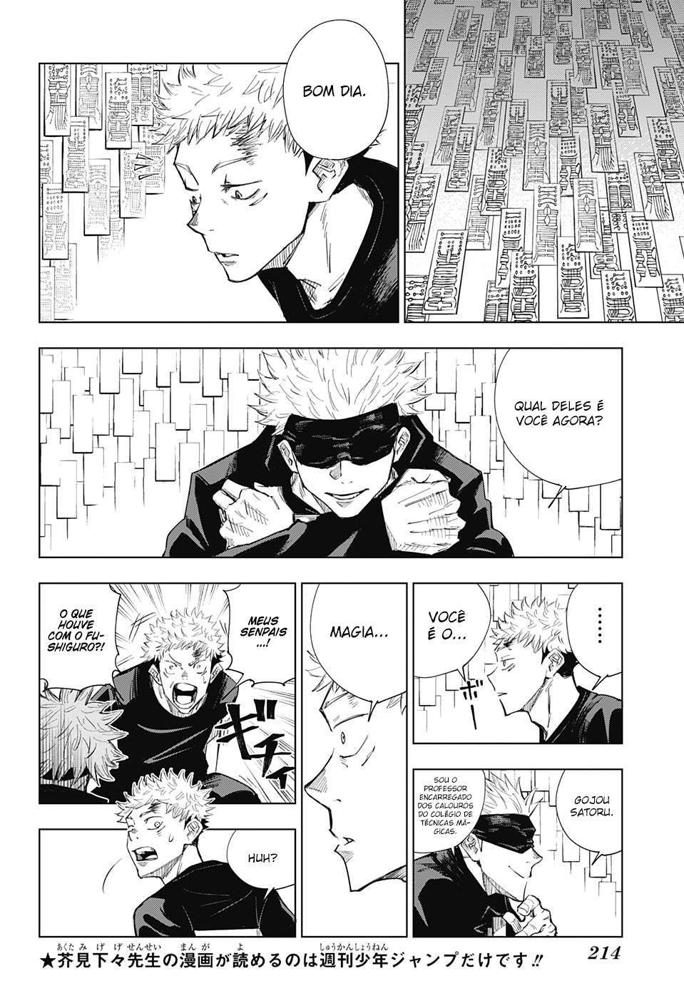 Read Jujutsu Kaisen Português Manga Online