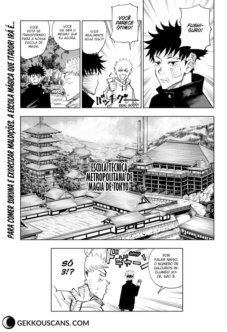 Read Jujutsu Kaisen Português Manga Online