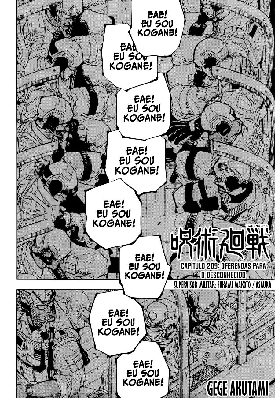 Read Jujutsu Kaisen Português Manga Online