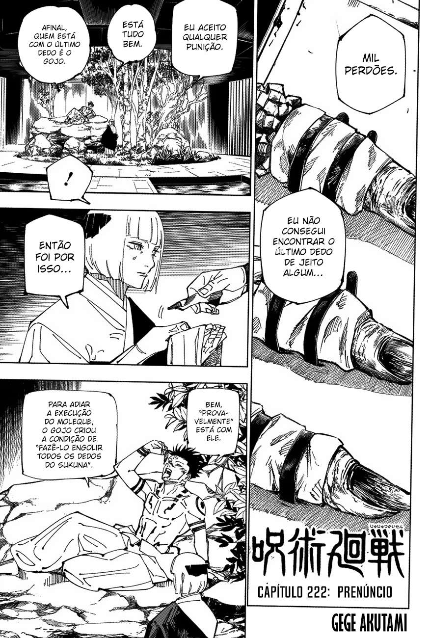 Read Jujutsu Kaisen Português Manga Online