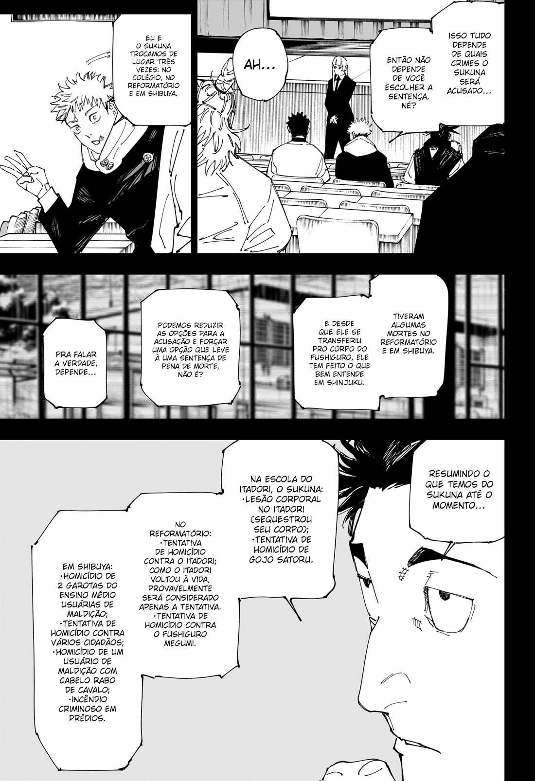 Read Jujutsu Kaisen Português Manga Online