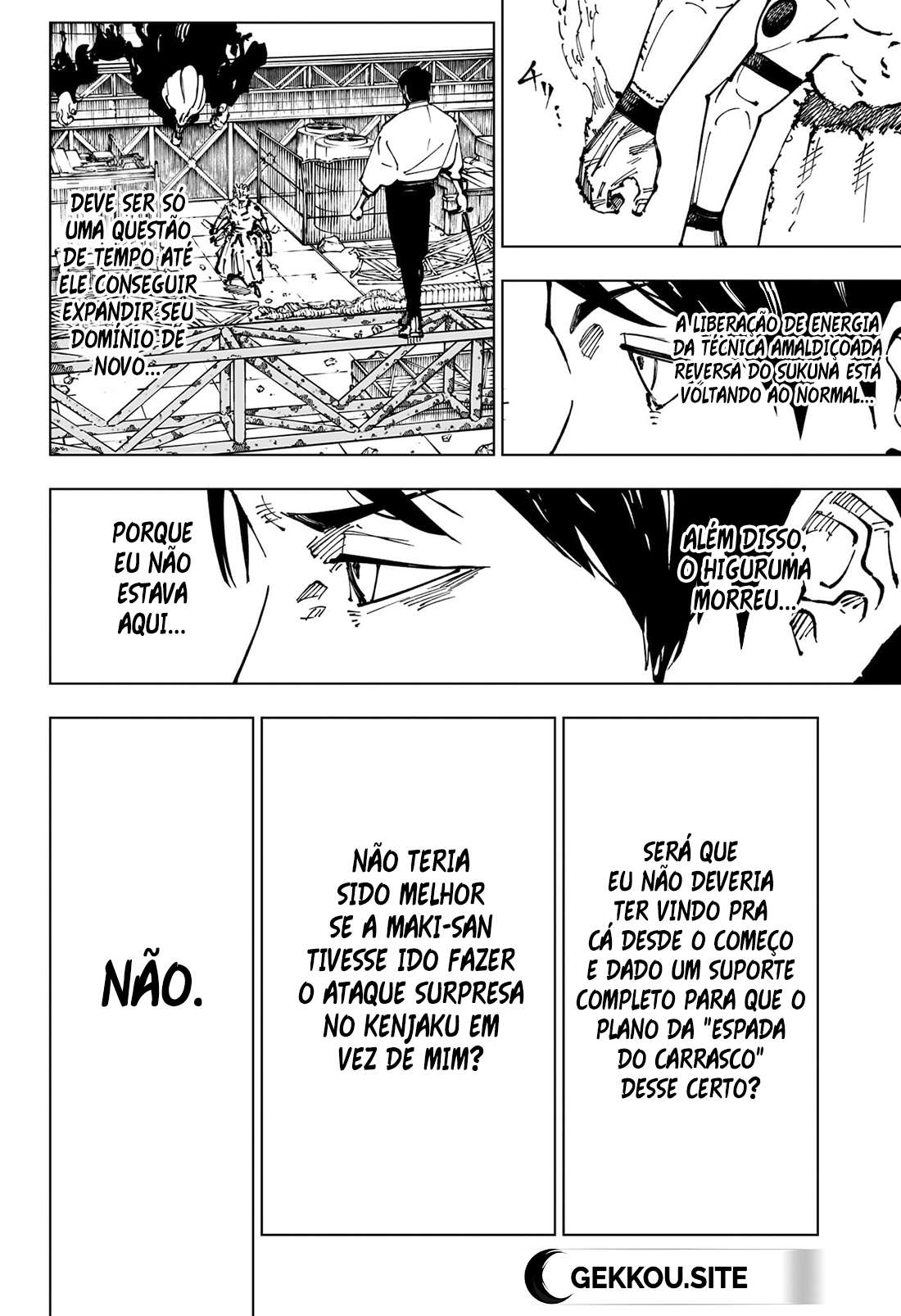 Read Jujutsu Kaisen Português Manga Online