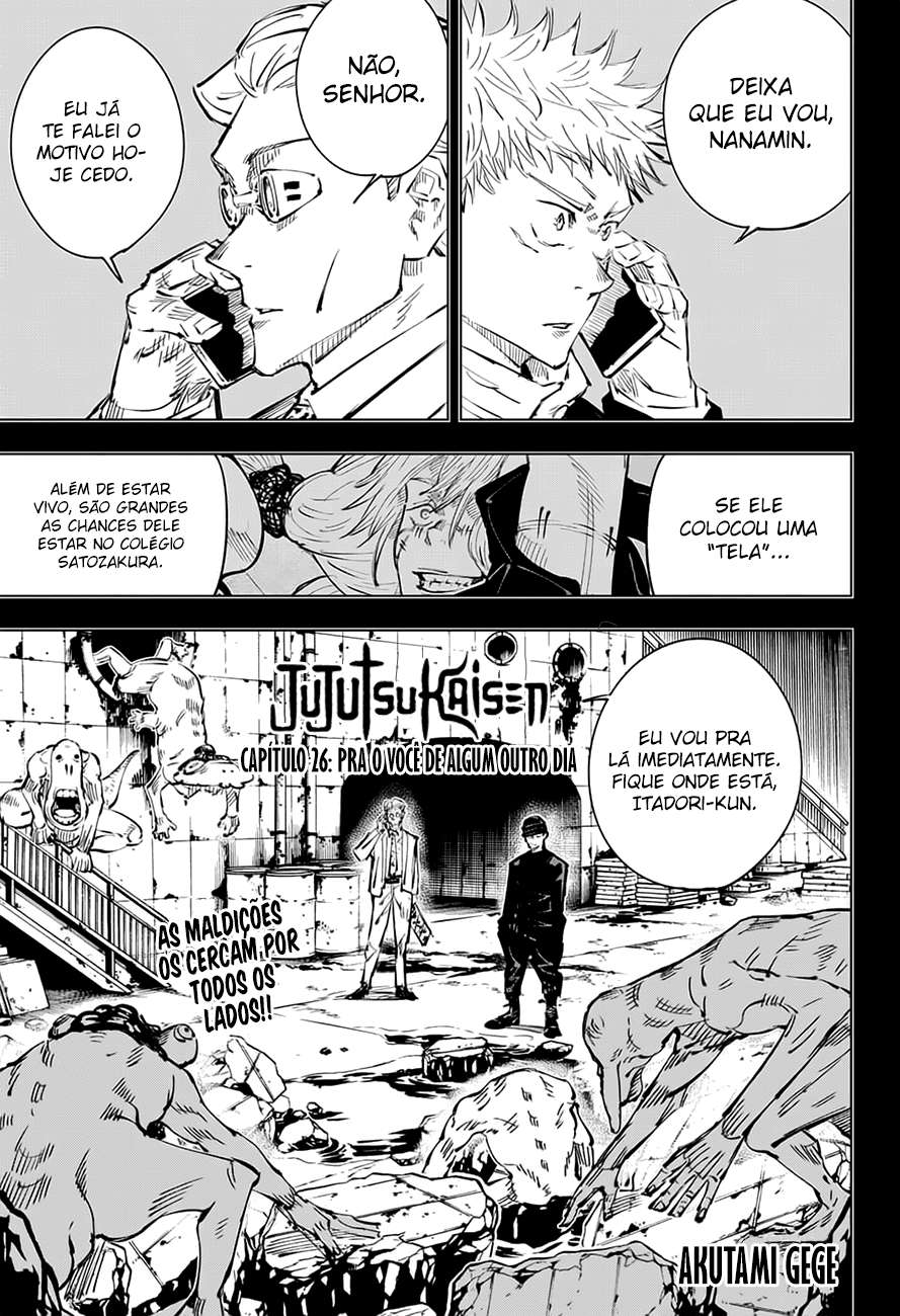 Read Jujutsu Kaisen Português Manga Online