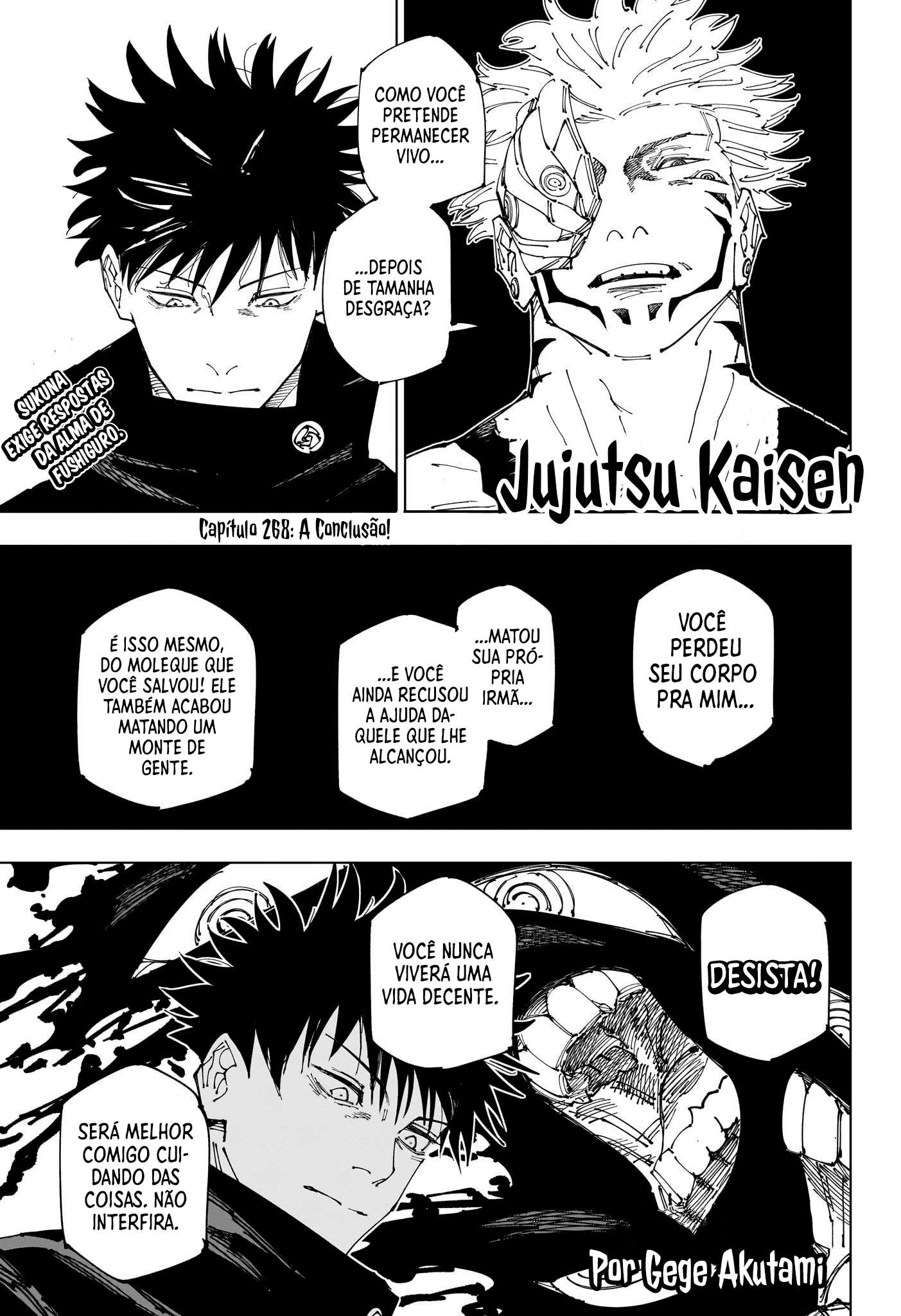 Read Jujutsu Kaisen Português Manga Online