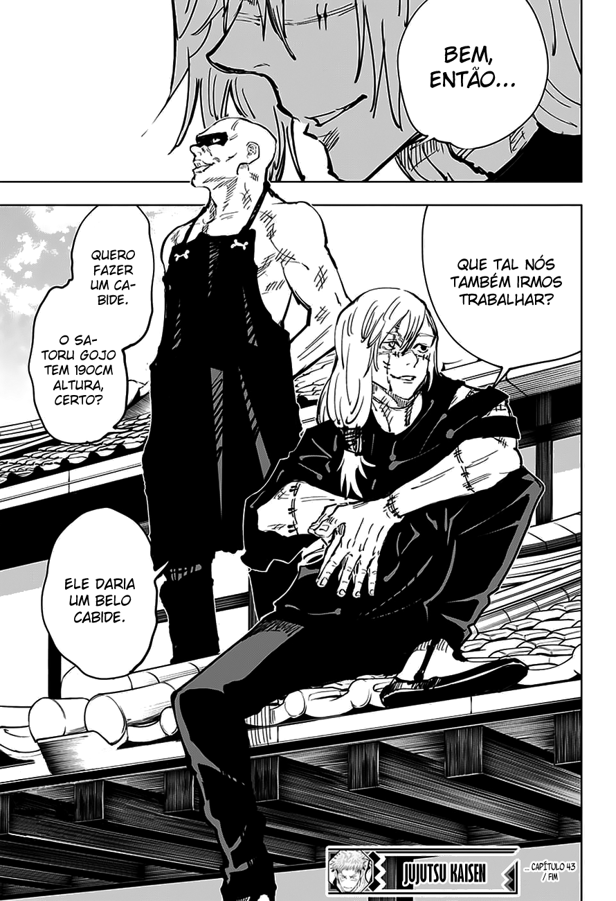 Read Jujutsu Kaisen Português Manga Online