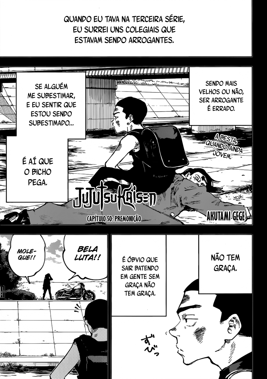 Read Jujutsu Kaisen Português Manga Online