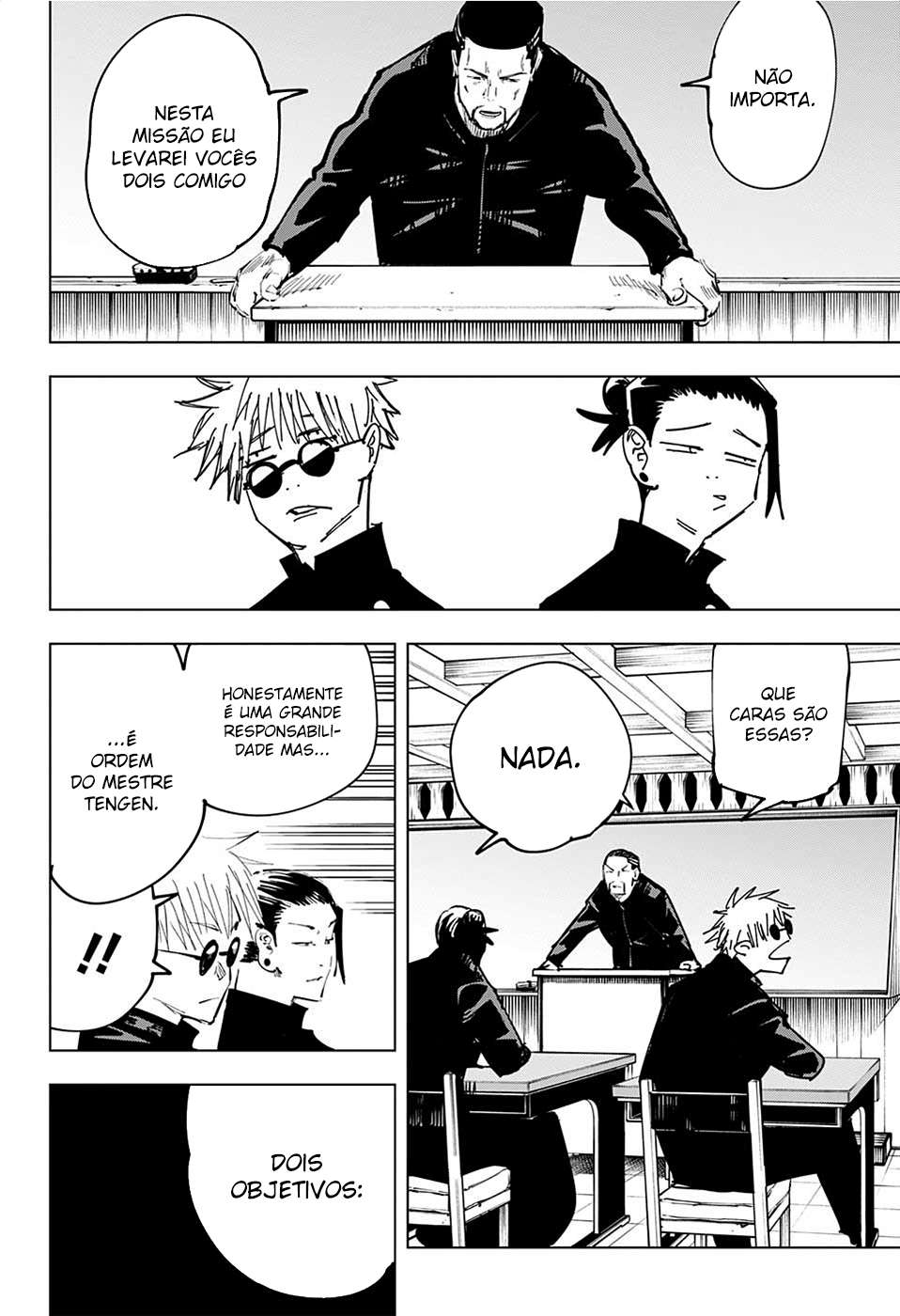 Read Jujutsu Kaisen Português Manga Online