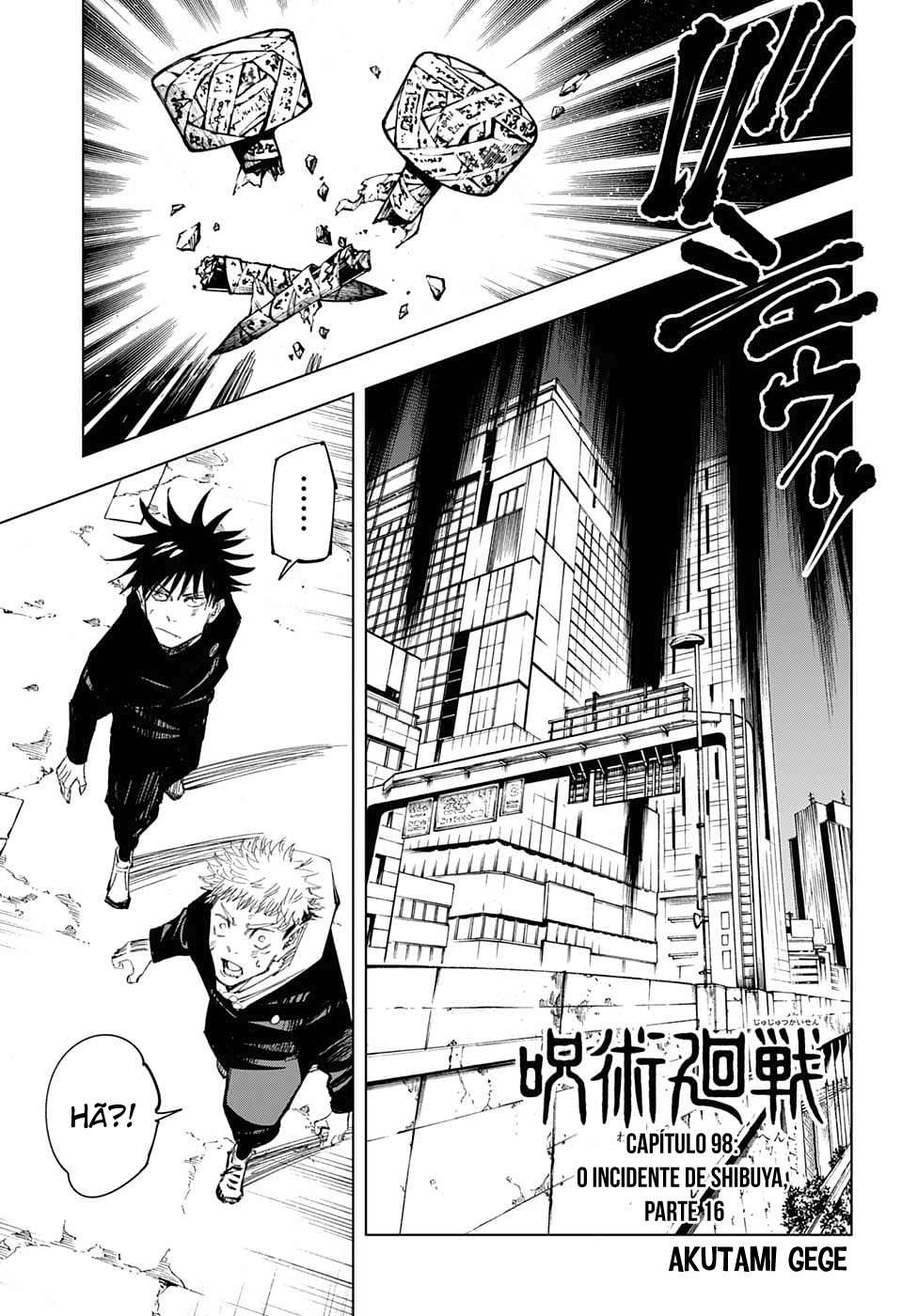 Read Jujutsu Kaisen Português Manga Online