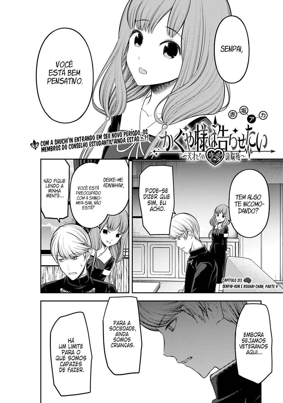 Read Kaguya-sama_ Love Português Manga Online