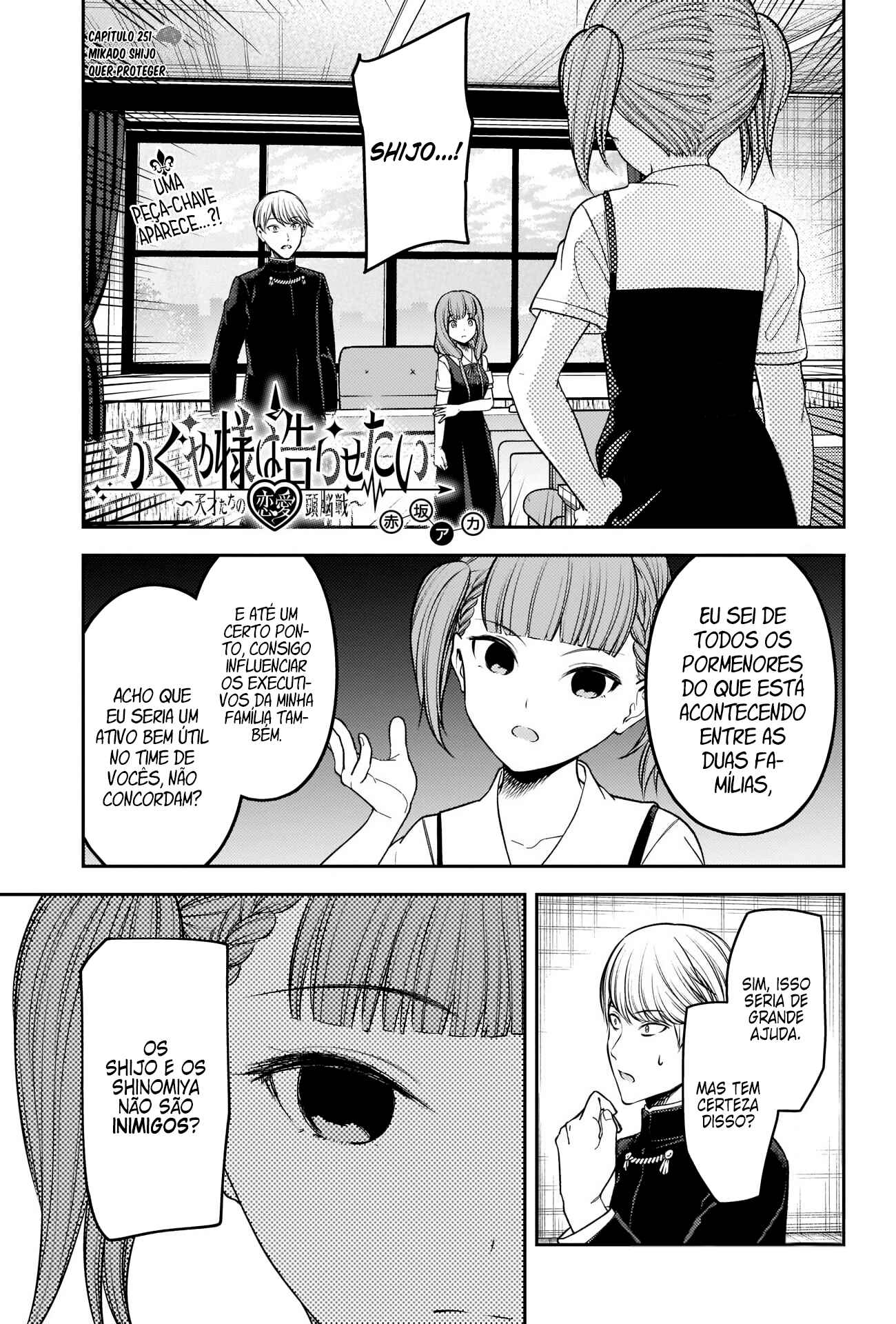 Read Kaguya-sama_ Love Português Manga Online