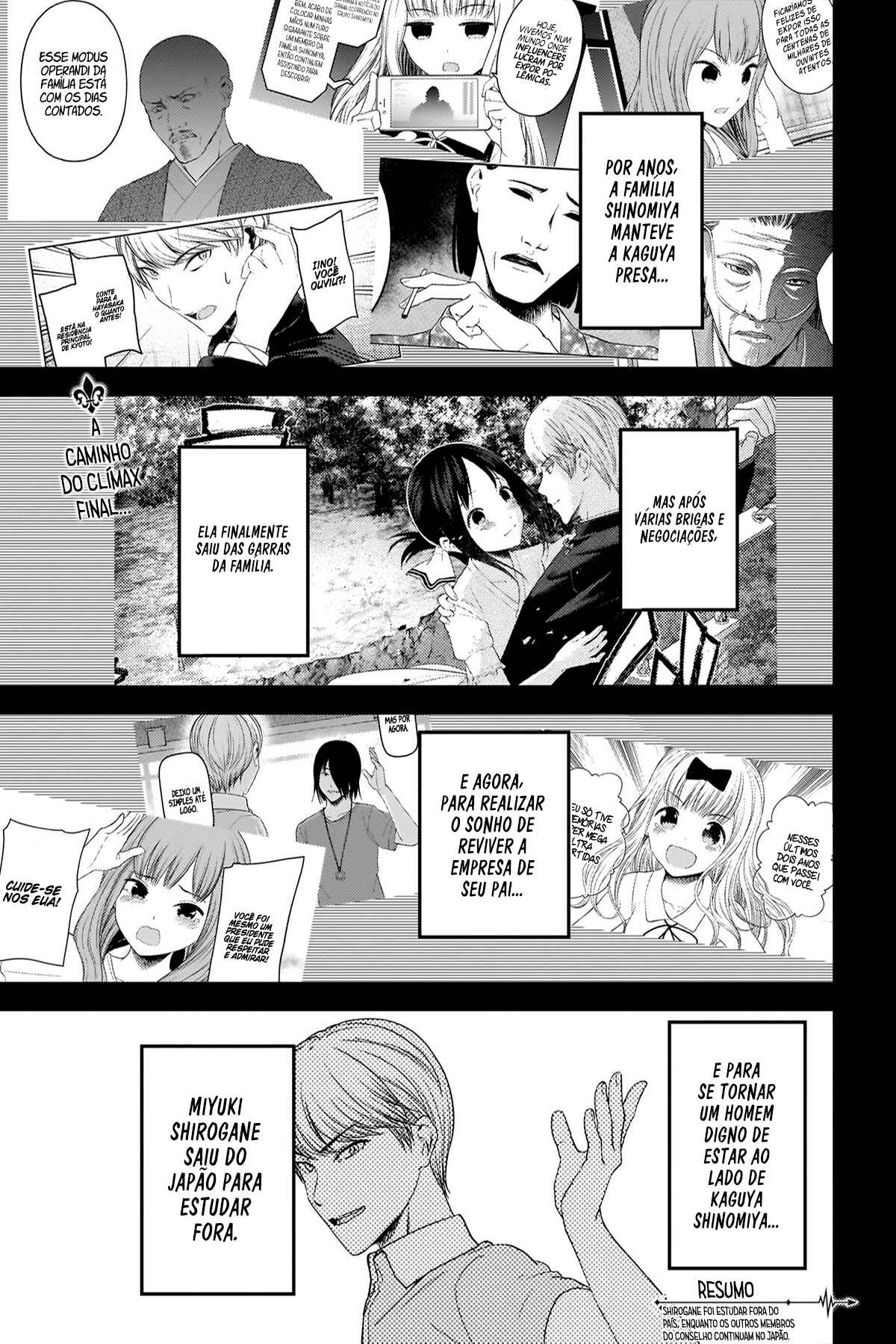 Read Kaguya-sama_ Love Português Manga Online