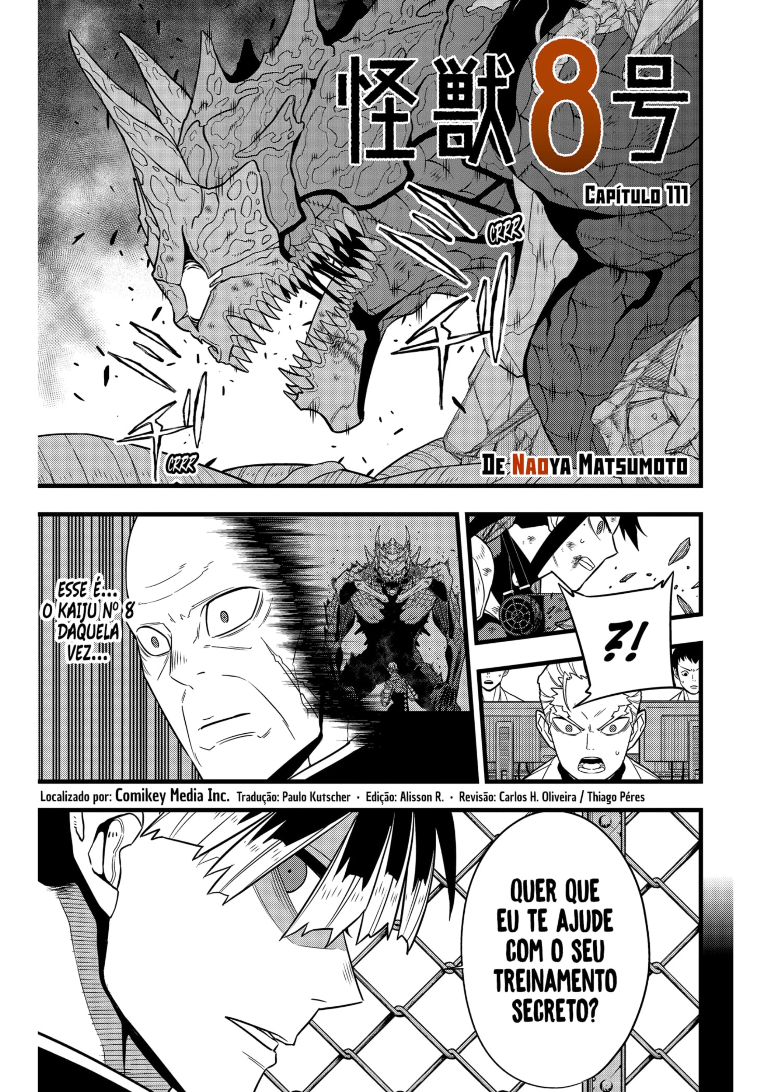 Read Kaiju No. 8 Português Manga Online