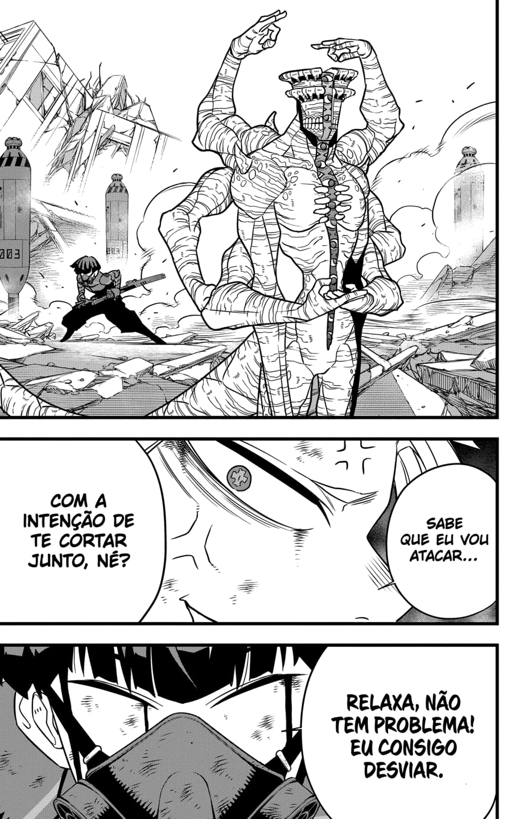 Read Kaiju No. 8 Português Manga Online