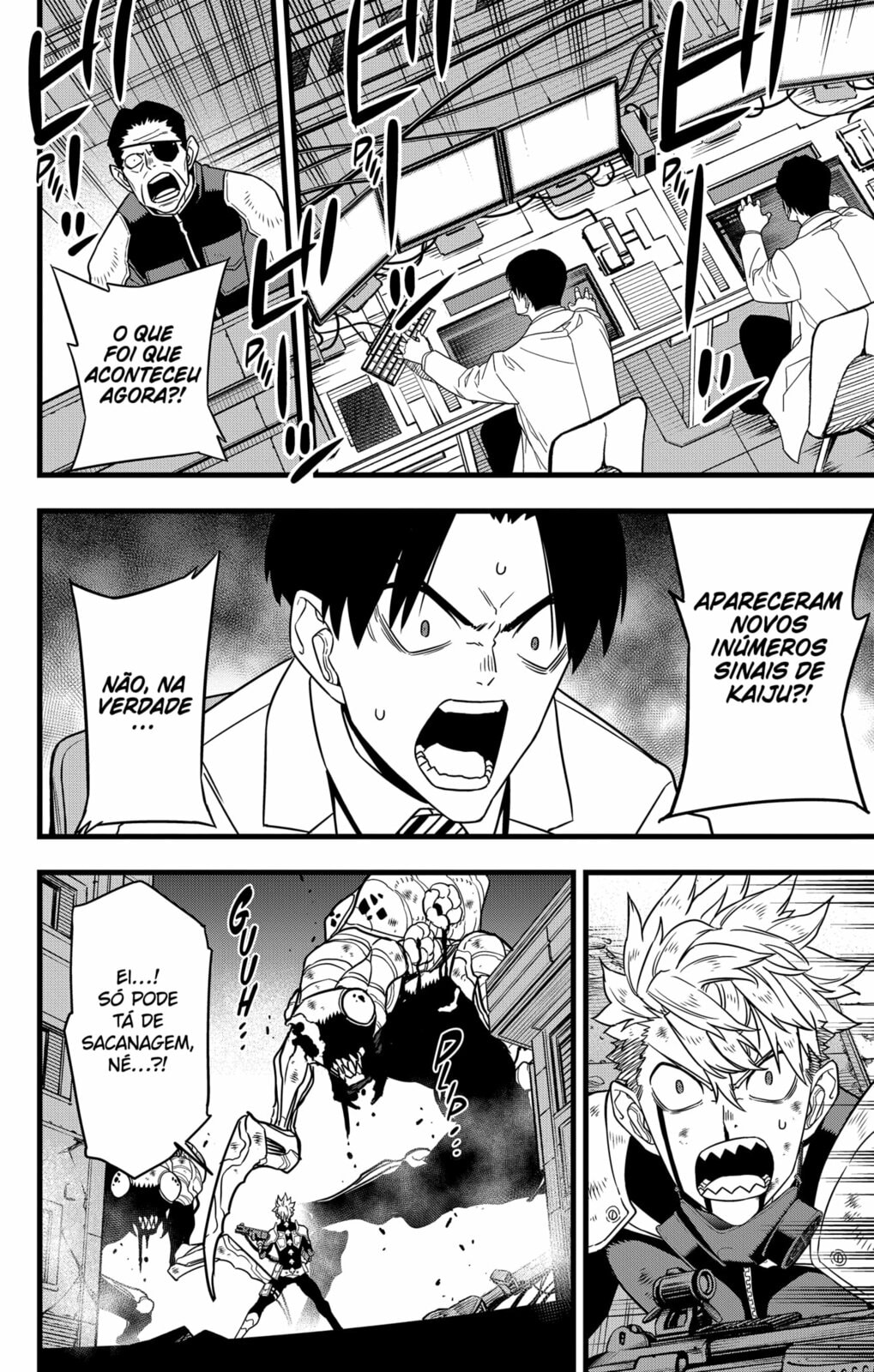 Read Kaiju No. 8 Português Manga Online