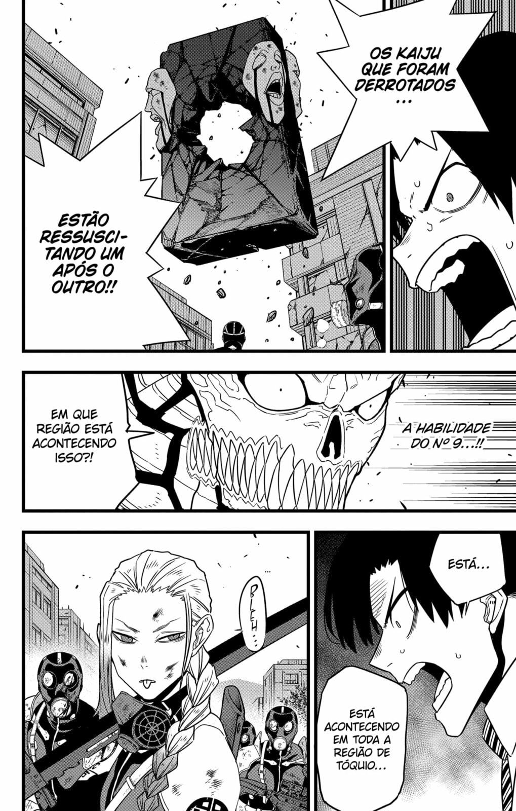 Read Kaiju No. 8 Português Manga Online