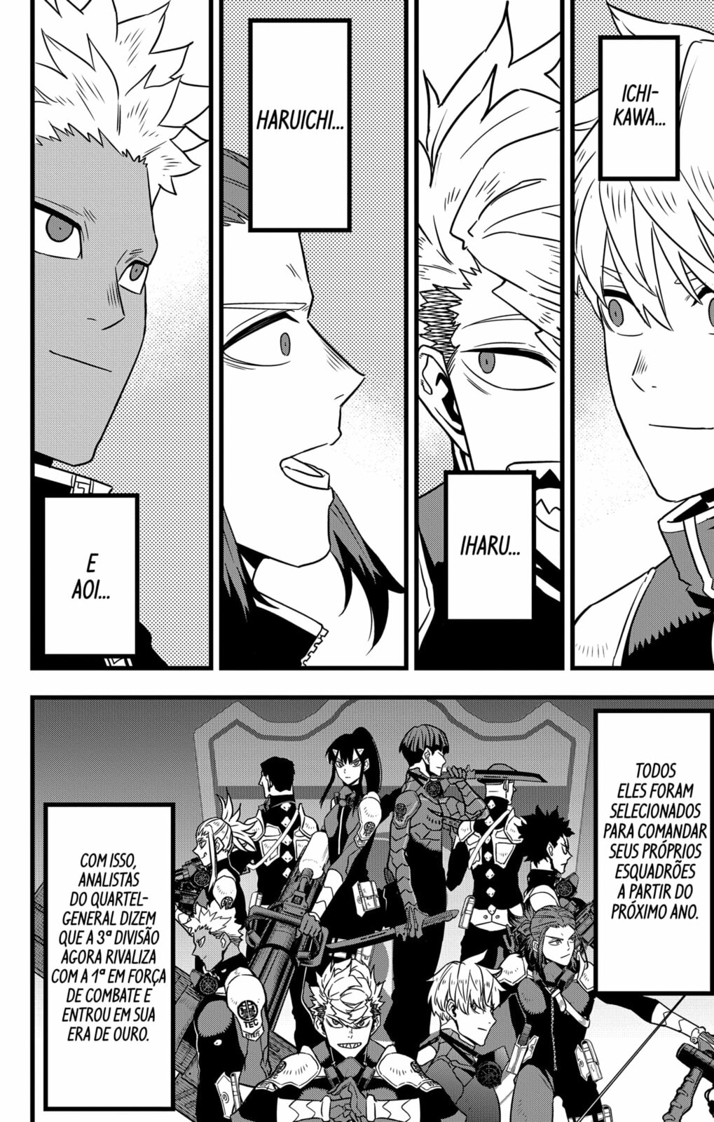 Read Kaiju No. 8 Português Manga Online