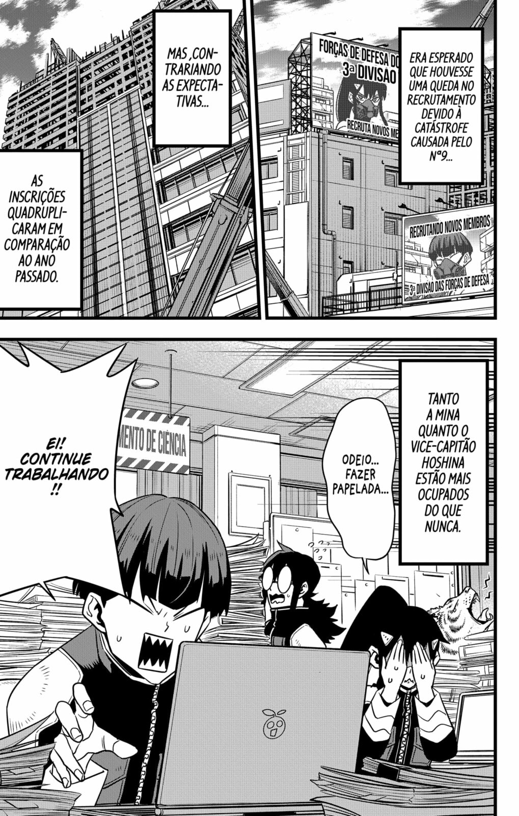 Read Kaiju No. 8 Português Manga Online