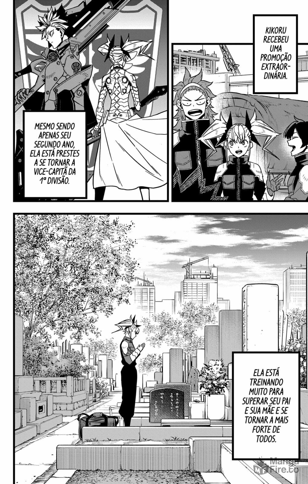 Read Kaiju No. 8 Português Manga Online