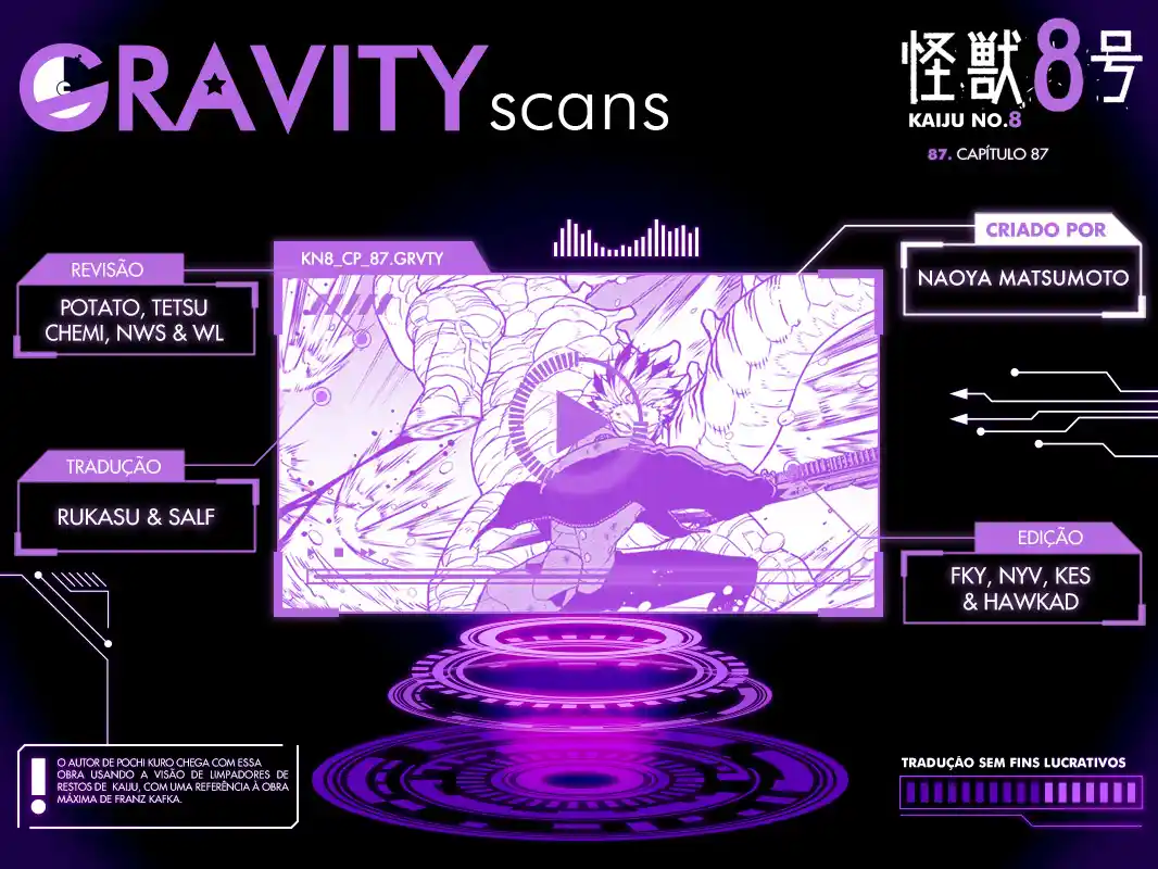 Read Kaiju No. 8 Português Manga Online