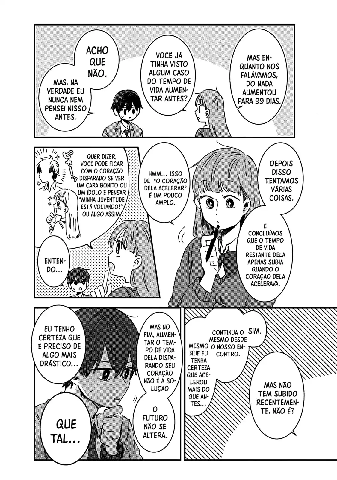 Read Kimi ga Shinu Made Ato Hyaku Nichi Português Manga Online