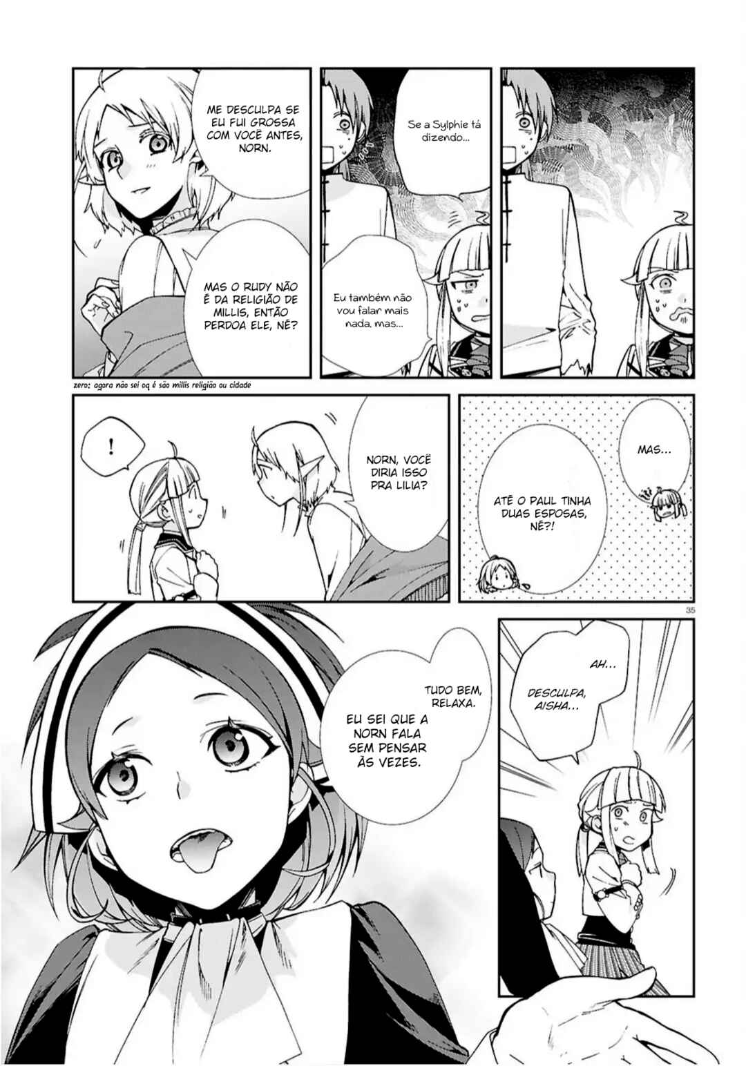 Read Mushoku Tensei_ Jobless Reincarnation Português Manga Online