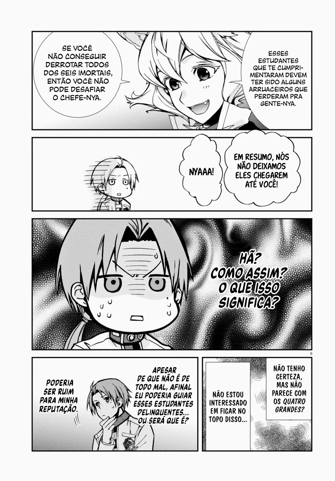 Read Mushoku Tensei_ Jobless Reincarnation Português Manga Online