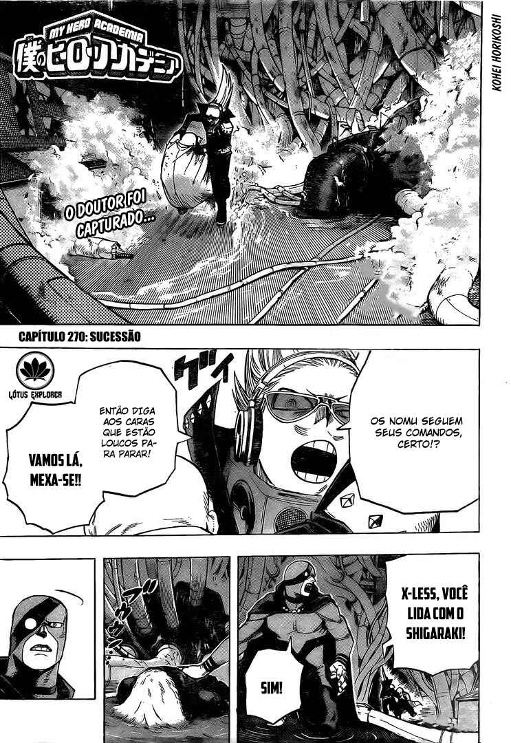 Read My Hero Academia Português Manga Online