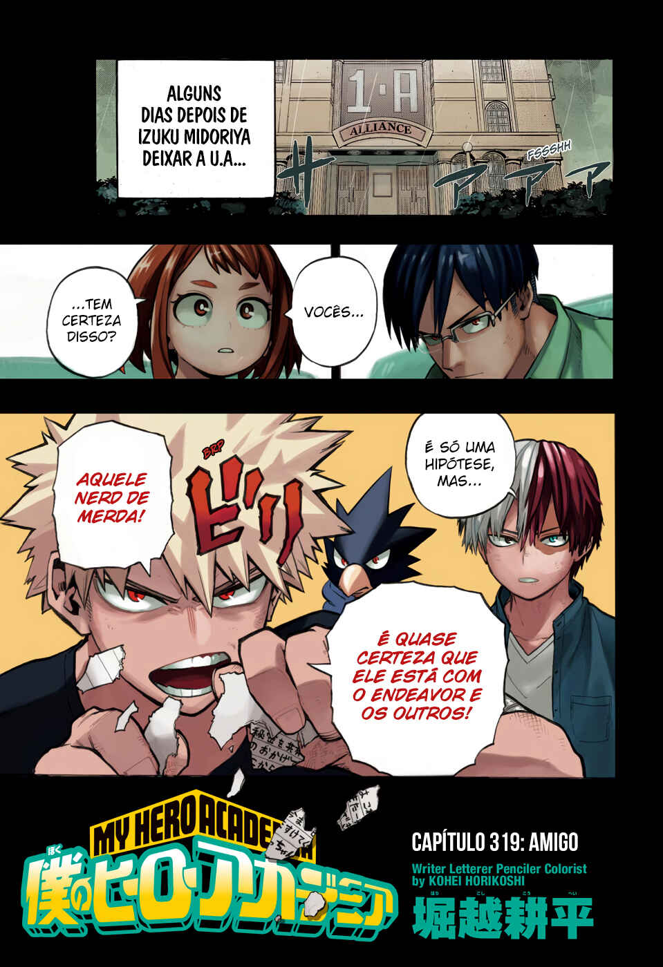 Read My Hero Academia Português Manga Online