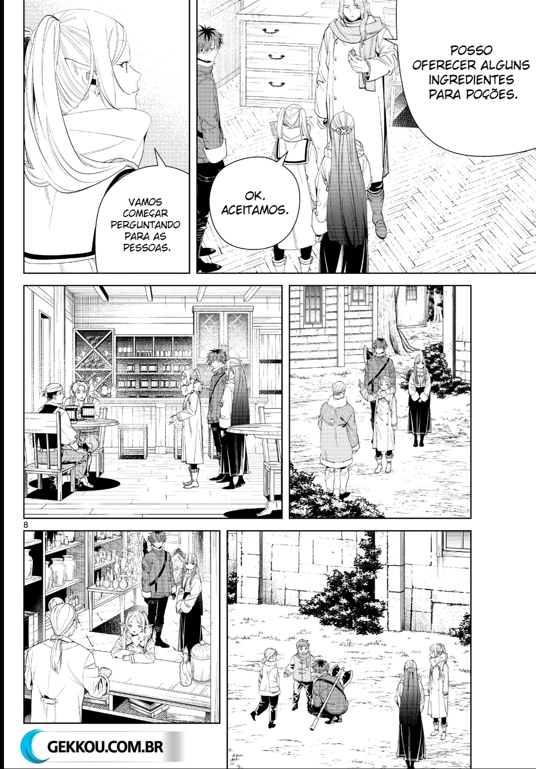 Read Sousou no Frieren Português Manga Online