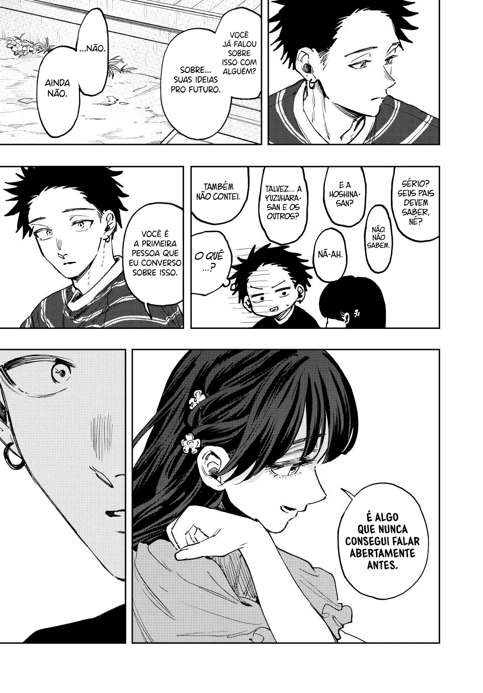 Read The Fragrant Flower Blooms with Dignity Português Manga Online