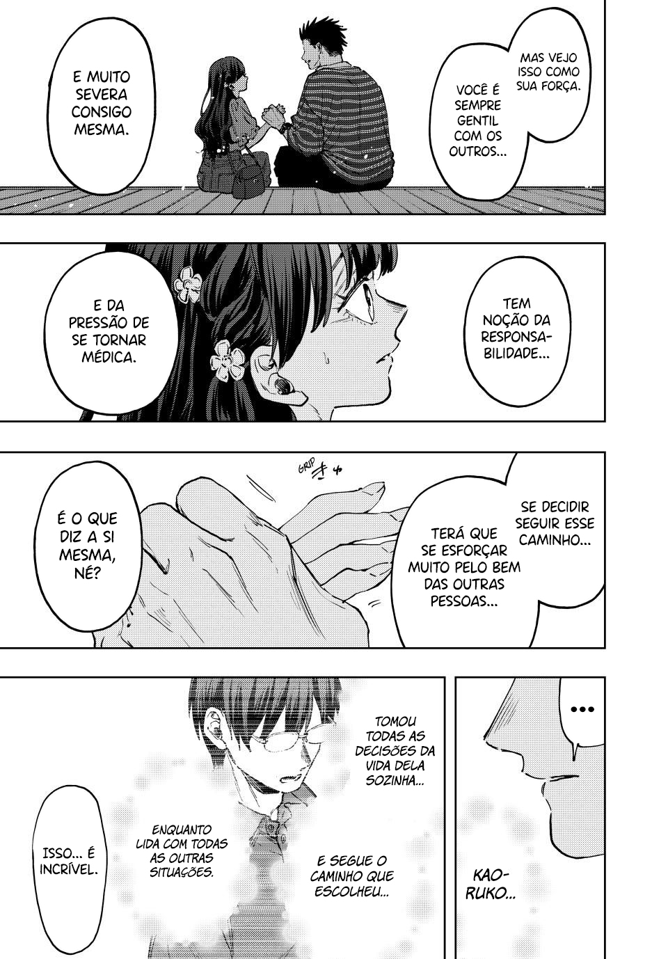 Read The Fragrant Flower Blooms with Dignity Português Manga Online